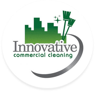 A logo of innovative commercial cleaning