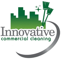 A logo of innovative commercial cleaning
